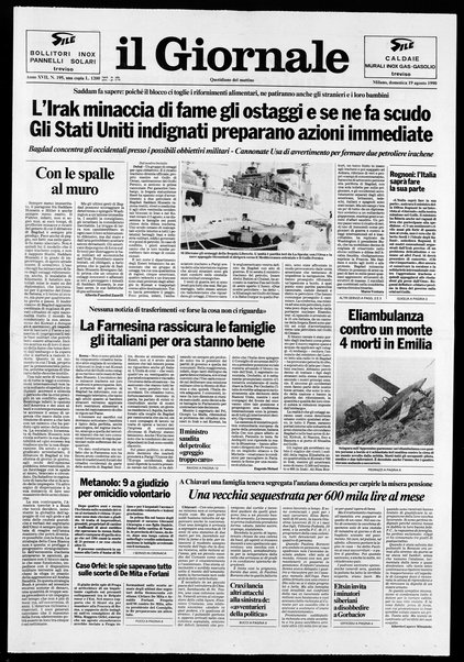 Il giornale : quotidiano del mattino